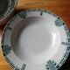 Hollow plates and Art Deco dishes in Nimy