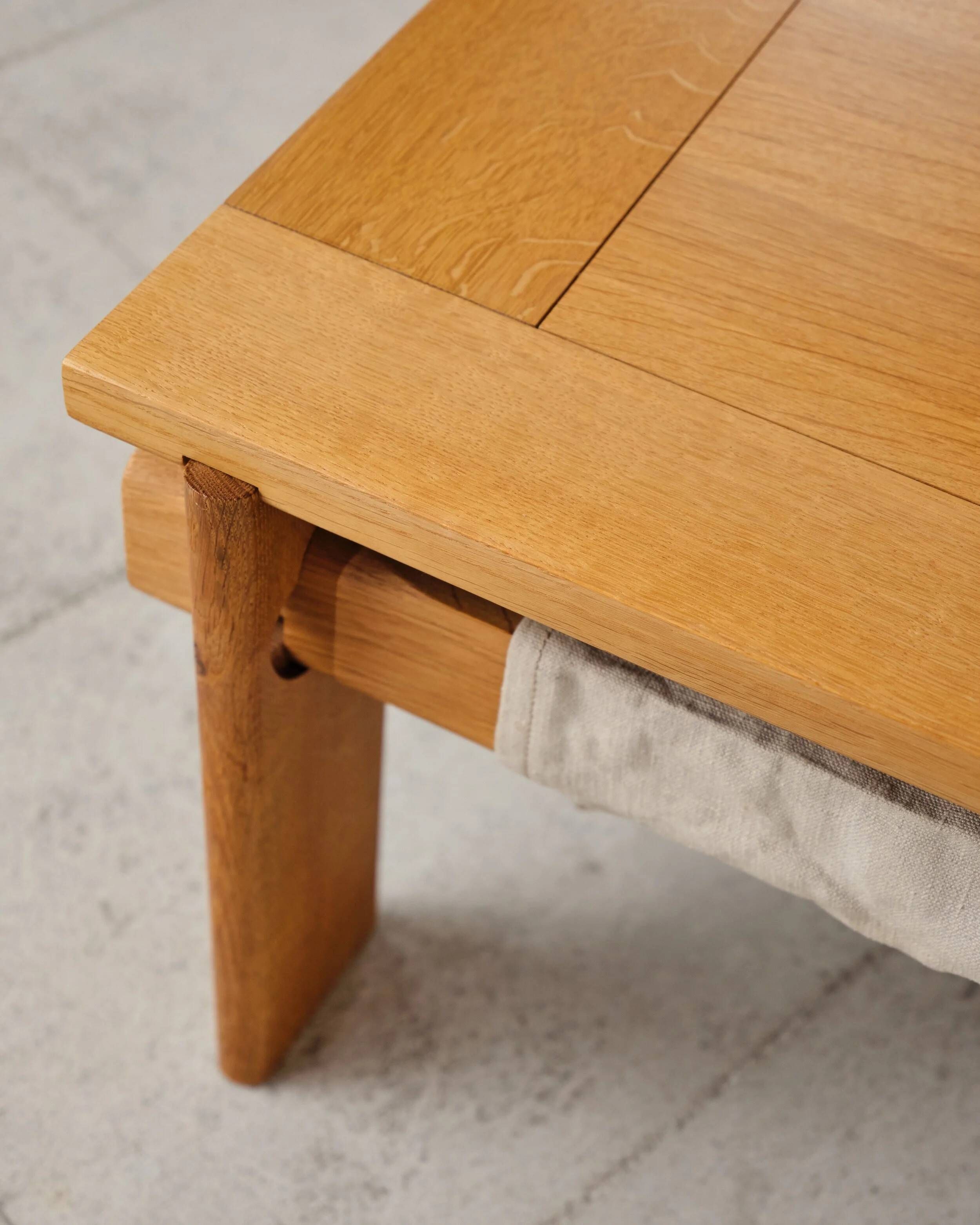 Large brutalist coffee table by Tage Poulsen, Denmark, 1960s.