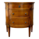 Commode demi-lune 3 tiroirs en merisier style Louis XVI