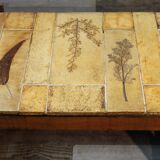 Ceramic coffee table Capron 1960