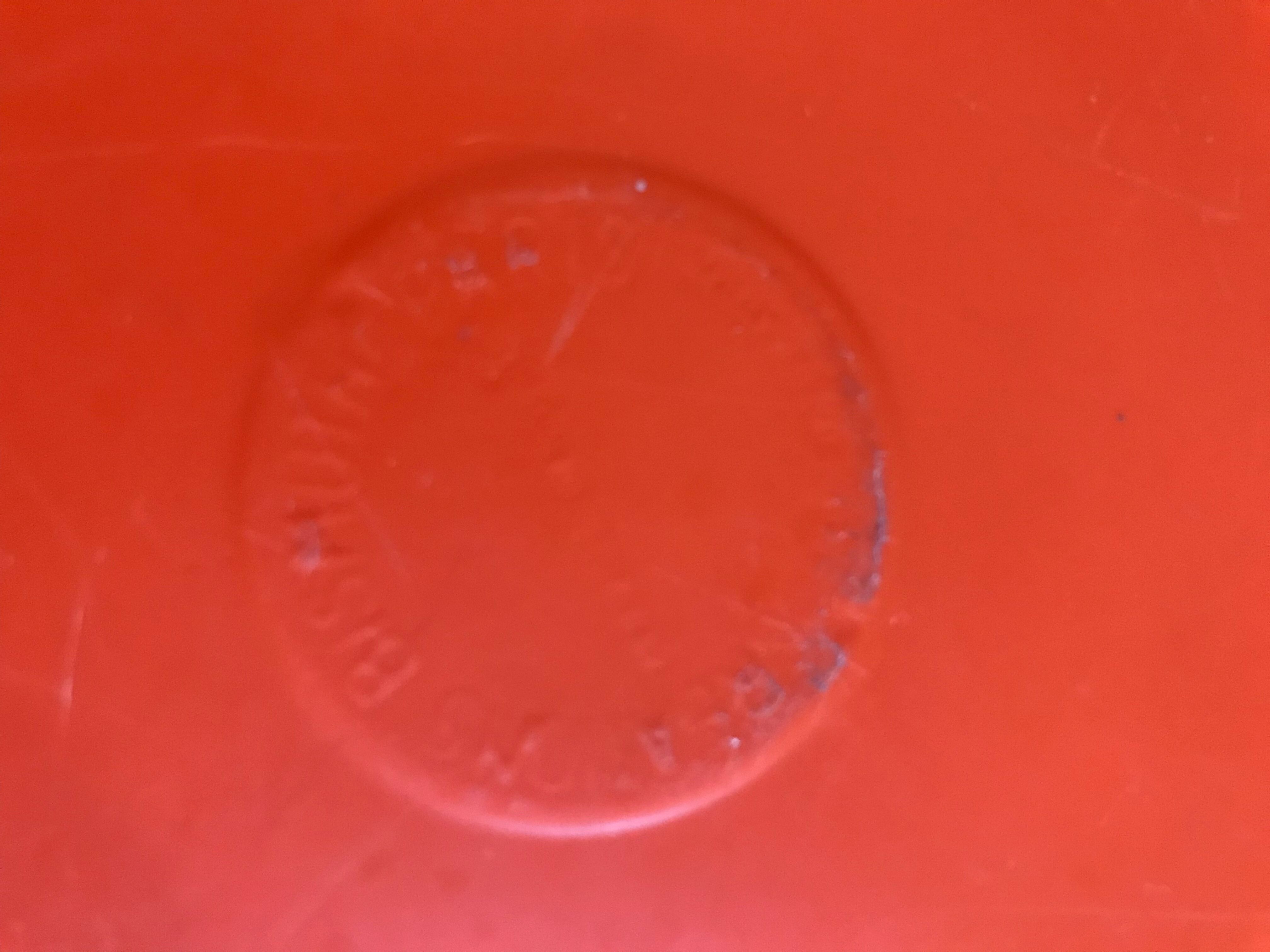 Huge vintage table top orange 70s