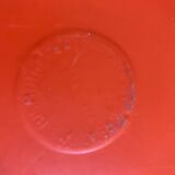 Huge vintage table top orange 70s