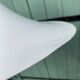 White trumpet suspension, 1960s, Scandinavian design