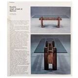 Cangrande dining table by Franco Poli for Bernini, 1970s