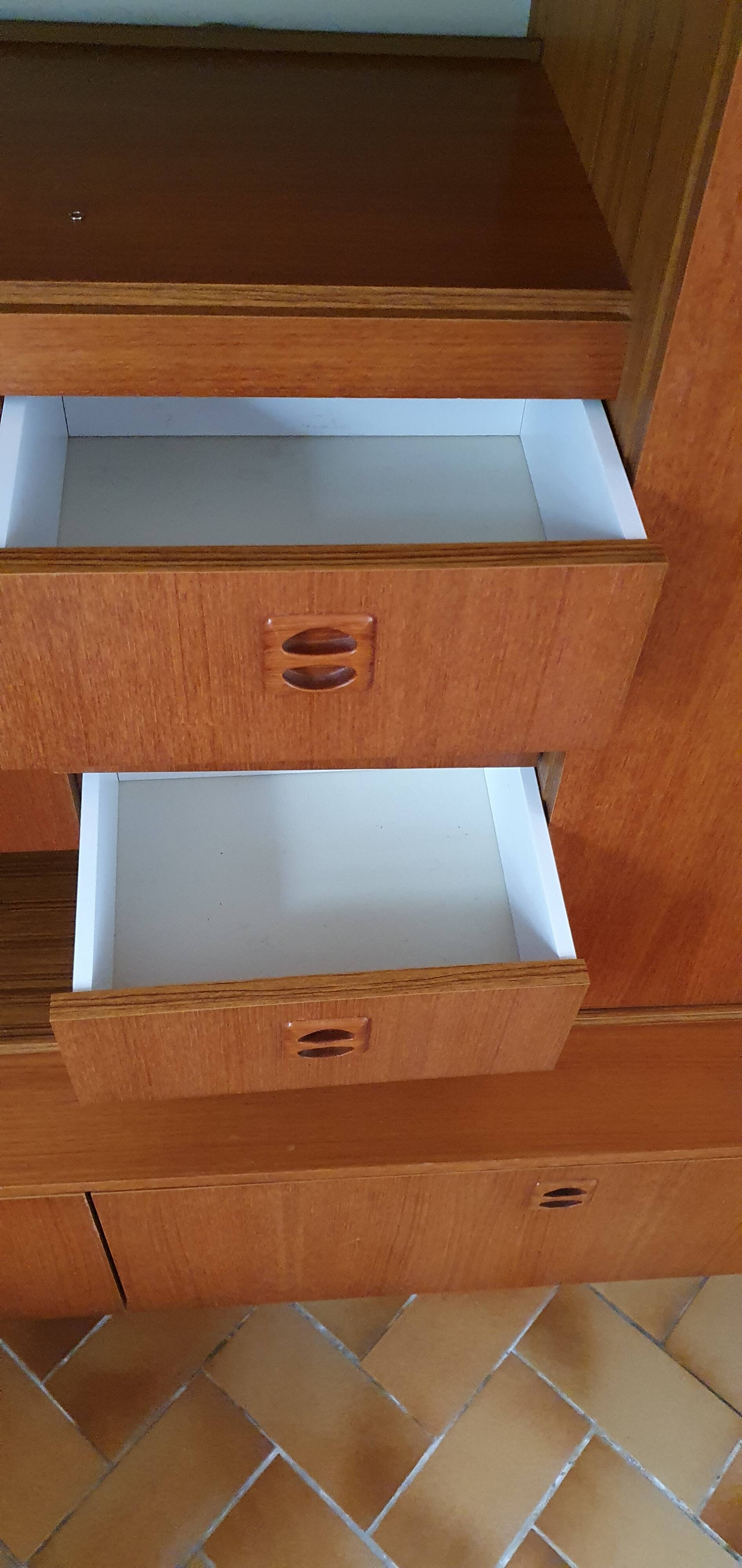 Living Buffet 1970s Teak Scandinavian Style