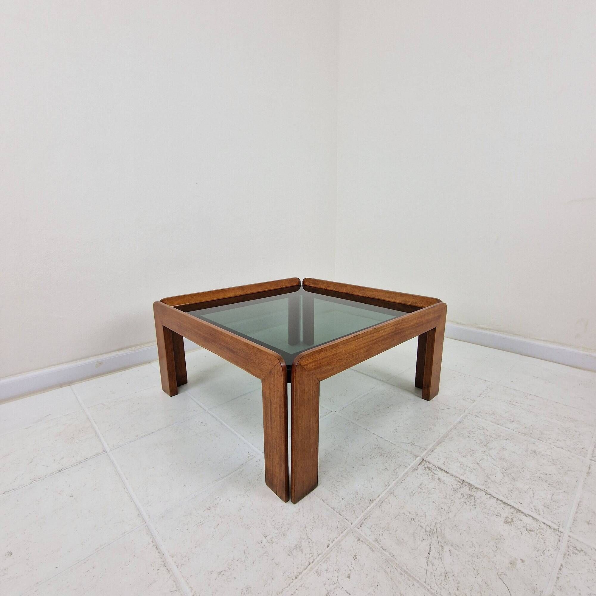 Mid-Century Italian Coffee Table by Afra & Tobia Scarpa for Cassina, 1960's