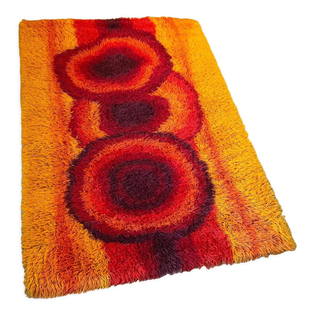 Tapis 140x200cm Rya par Ege Rya Deluxe, 1960s | Selency