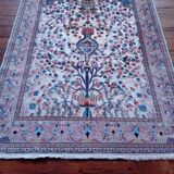 Tapis pakistanais en laine et soie fait main