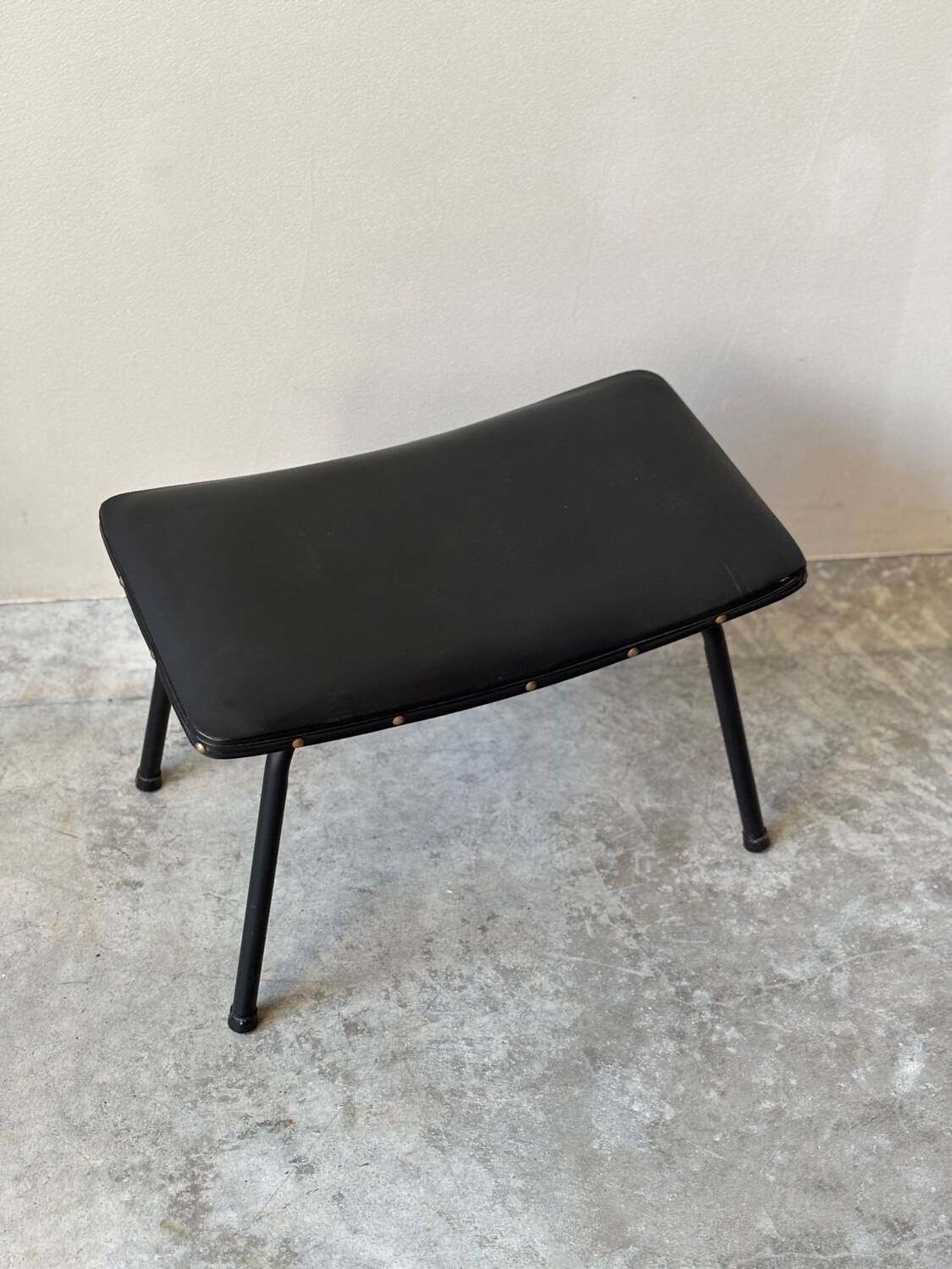Vintage stool by Pierre Guariche for Meurop, 60s
