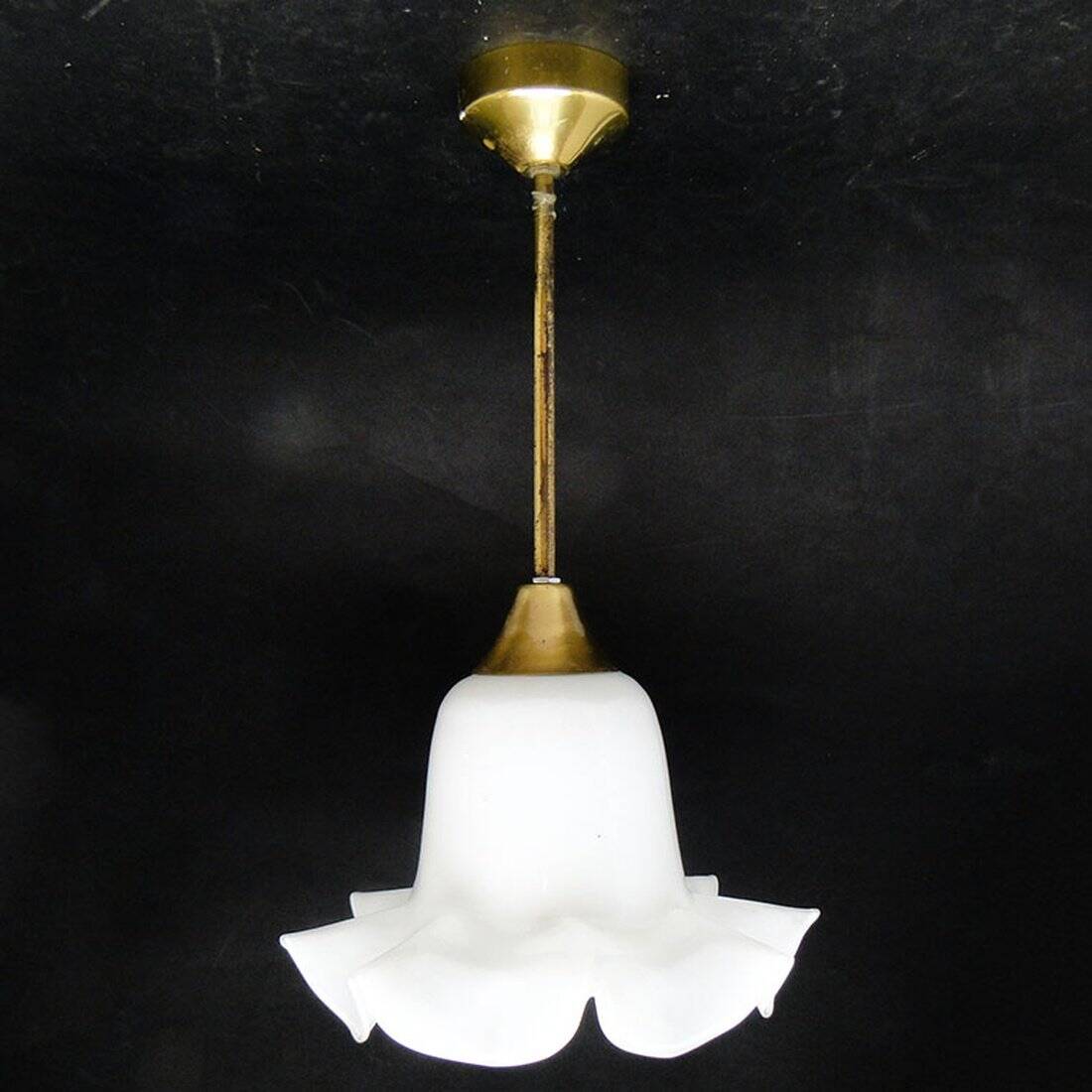 Polish pop-art style pendant lamp, 1970s