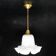 Polish pop-art style pendant lamp, 1970s