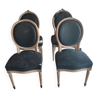 Louis medallion chair