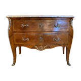 Louis XV style chest of drawers inlaid rosewood