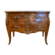 Louis XV style chest of drawers inlaid rosewood