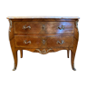 Louis XV style chest of drawers inlaid rosewood