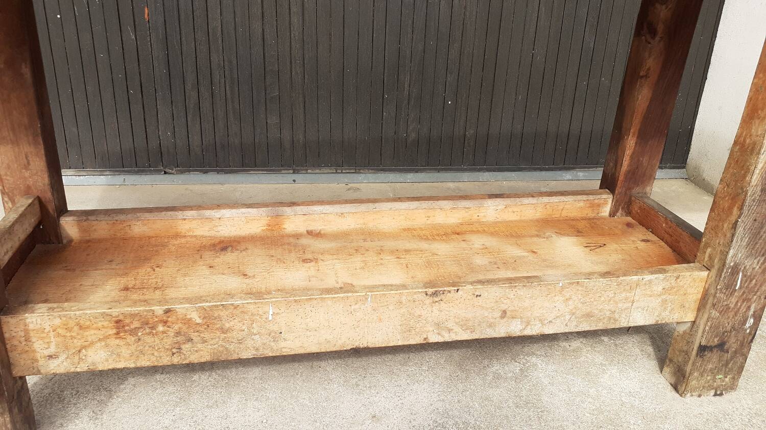 Établi menuisier en bois