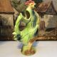 Pichet carafe coq in barbotine france vintage