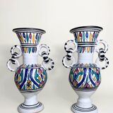 Pair of Mediterranean Style Vases