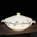 Soup tureen, vegetable dish Sarreguemines and Digoin