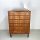 Vintage danish chest of drawers 1960's