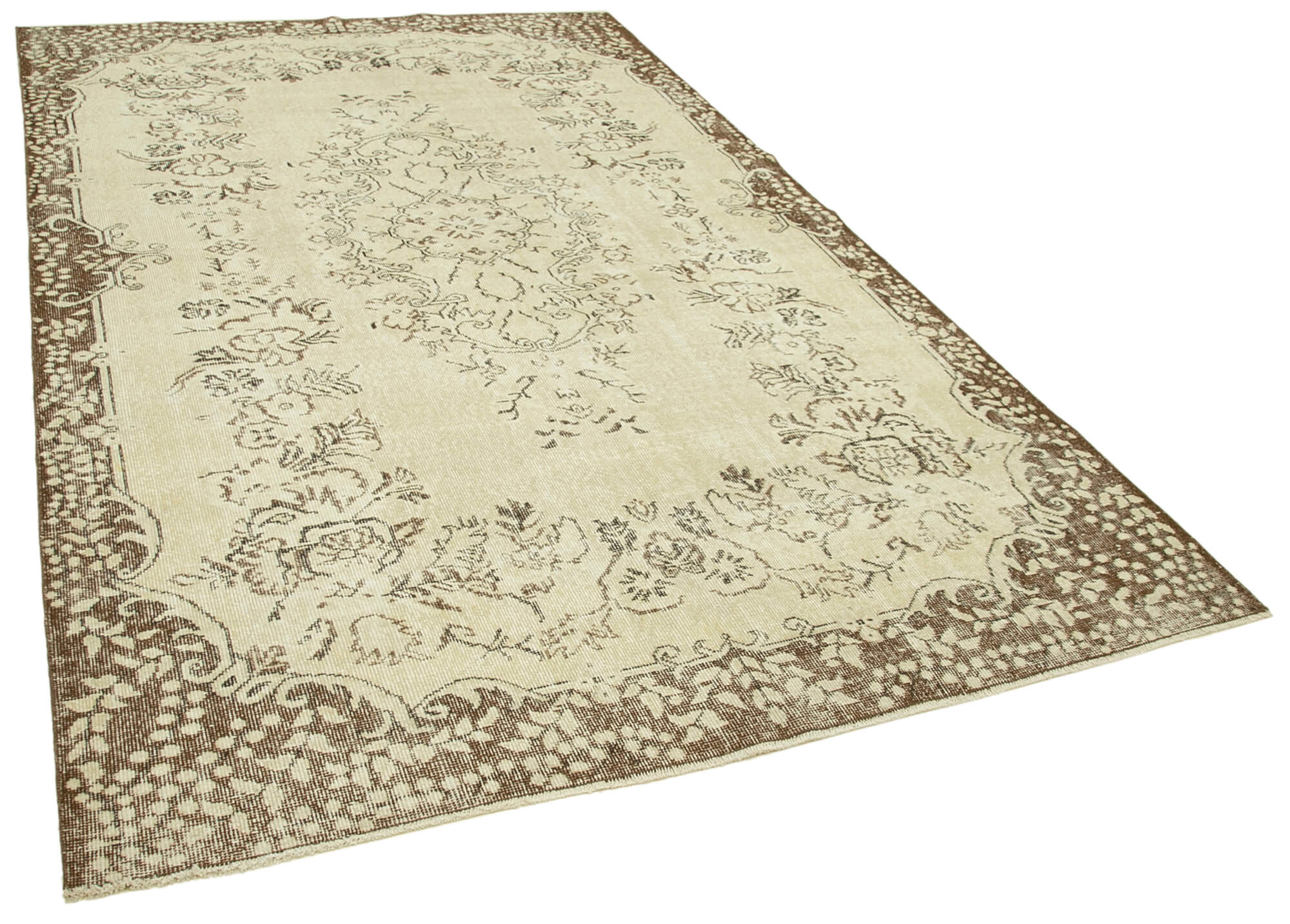 Anatolian beige carpet 188 cm x 301 cm