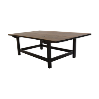 Antique hardwood coffee table Japanese origin 19th century