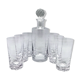 Sèvres whiskey carafe and glasses