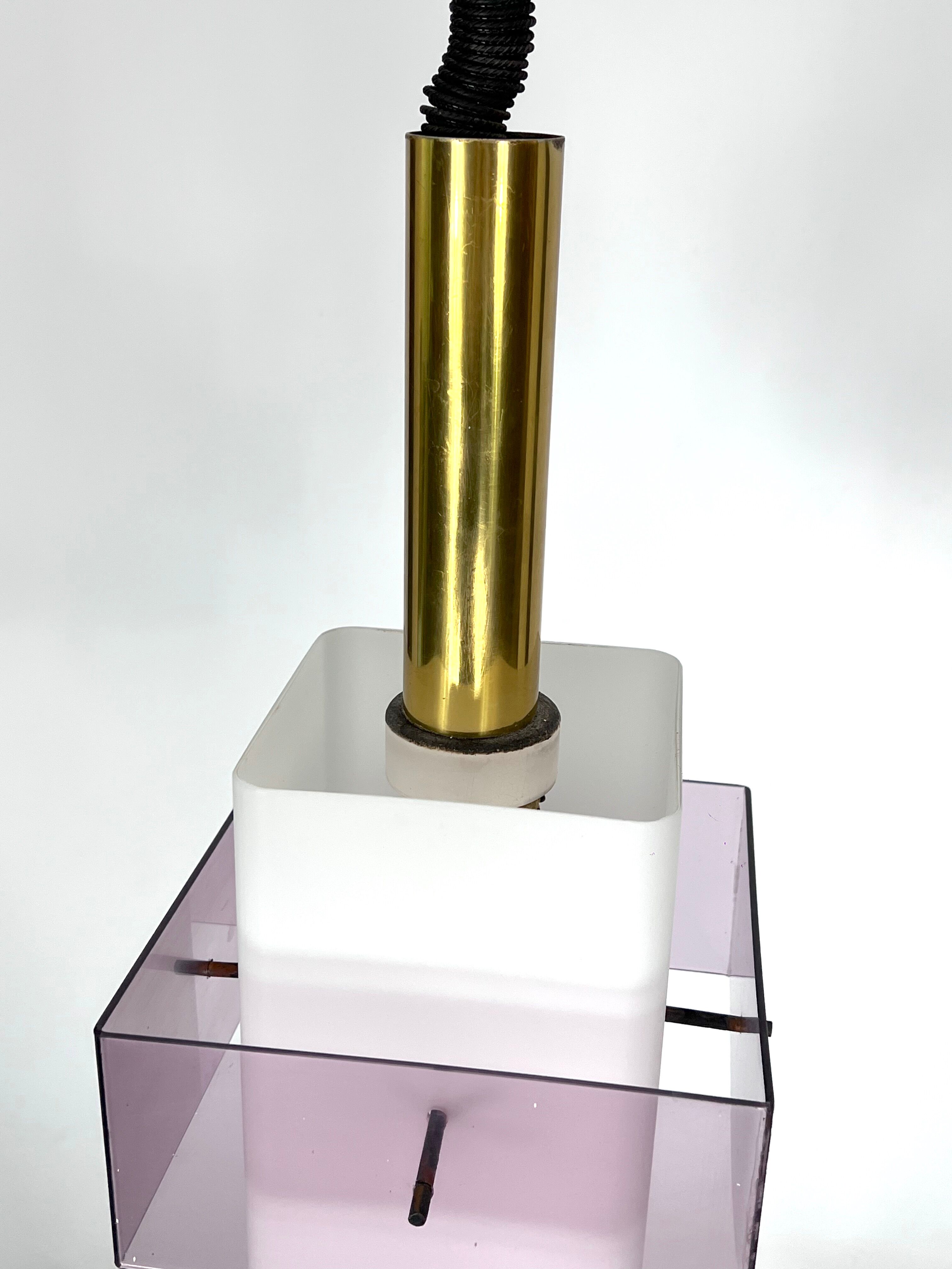 Mid-Century Modern pentant lamp by Stilux Milano, Italy 1960s