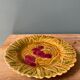 2 fruit plates, slurries, Sarreguemines France