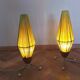 Pair of Rare Midcentury Table Lamps Rocket, 1960s