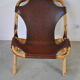 Fauteuil cuir Rohé Noordwolde 1960