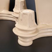 Pair of vintage 1940 plaster sconces