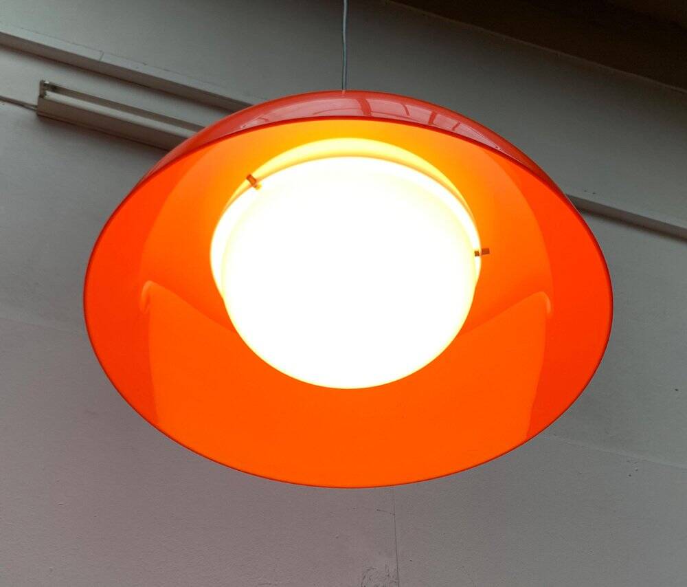 KD6 pendant model mid-century space style by Achille and Pier Giacomo Castiglioni for Kartell, 1960s