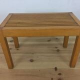 Modernist slat bench, 1950, made of wood