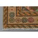 Vintage Turkish Hand-Knotted Wool Cotton Orange Runner Rug 101x380