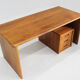 Vintage Danish solid teak desk 1960s