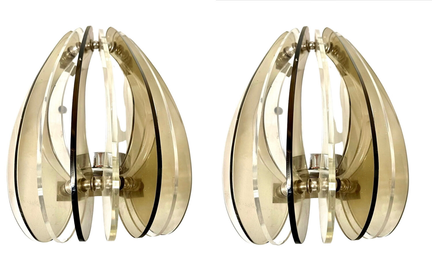 Veca pair of sconces, 1970