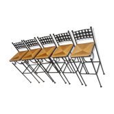 5 tabourets hauts de cuisine