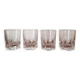 Set of 4 small water glasses
