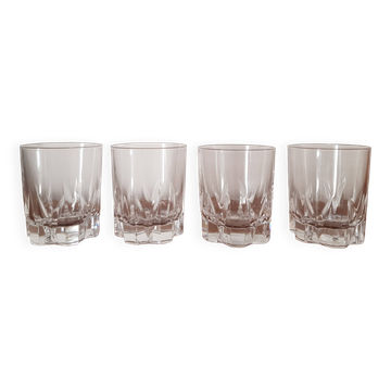 Lot de 4 petits verres à eau
