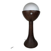 Lampe de sol en céramique champignon brutaliste néerlandaise des années 1960.