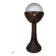 Midcentury brutalist Dutch ceramic mushroom floor lamp, 1960s