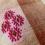 Housse de coussin vintage turque faite à la main, 30 x 50 cm