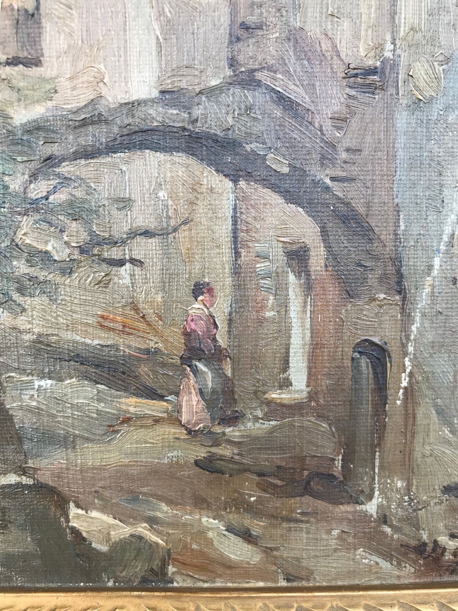 Painting by Fortuné Viguier