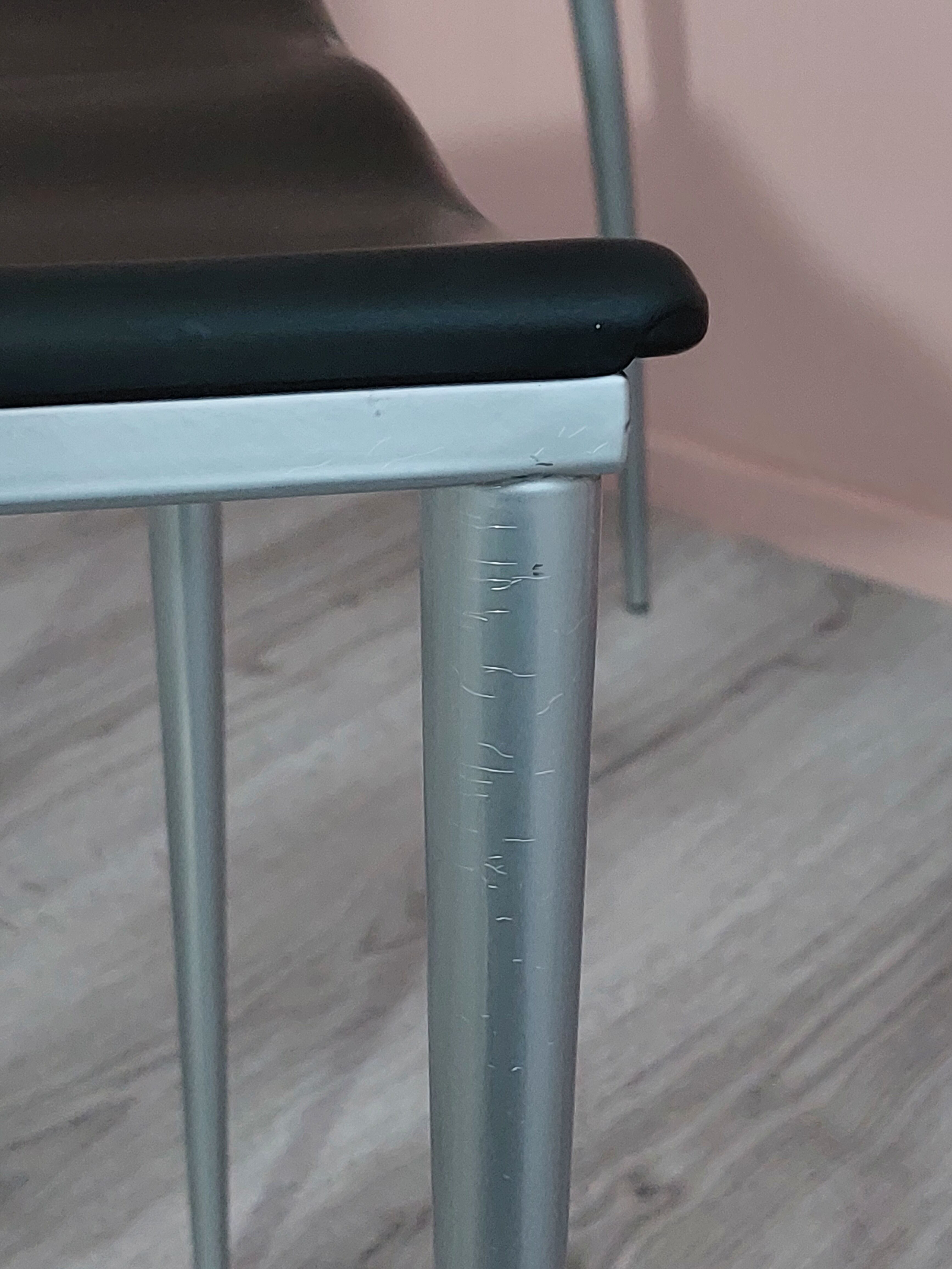 Postmodern Dining Chairs by Maurizio Peregalli for Zeus Collezione 1980's.