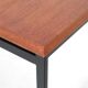 Rare Rego / Günter Renkel “Twen” teak coffee table / mid-century modern design / 1950s / 1960s modernism