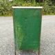 Patinated metal furniture