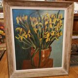 Peinture bouquet de jonquilles
