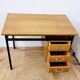 Bureau en bois et métal
