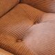 Paire de fauteuils velours seventies